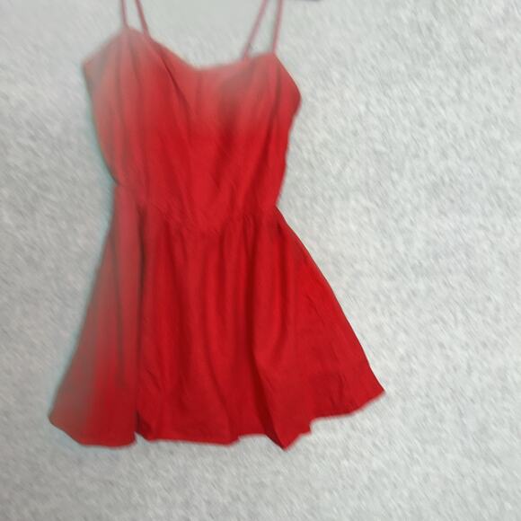 Aeropostale XS Red ADJUSTABLE STRAP SKORT DRESS - Picture 1 of 6